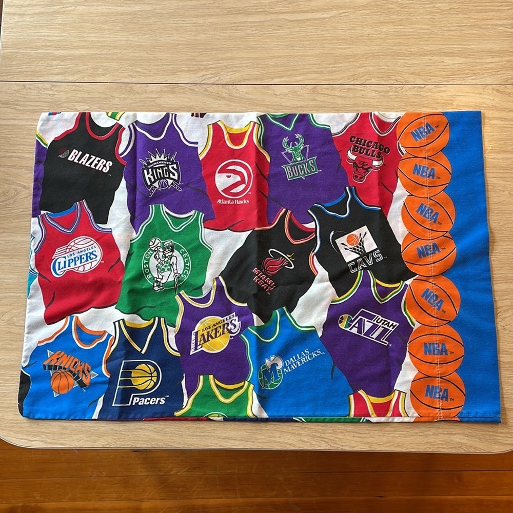 Vintage NBA Pillowcase